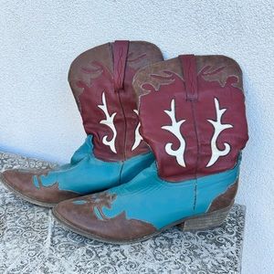 Vintage Leather Women’s Boots - Size 9